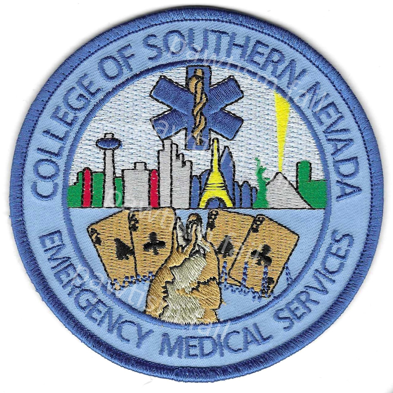 College of Southern Nevada Emergency Medical Services Patch, CSN EMS Las Vegas Nevada NV